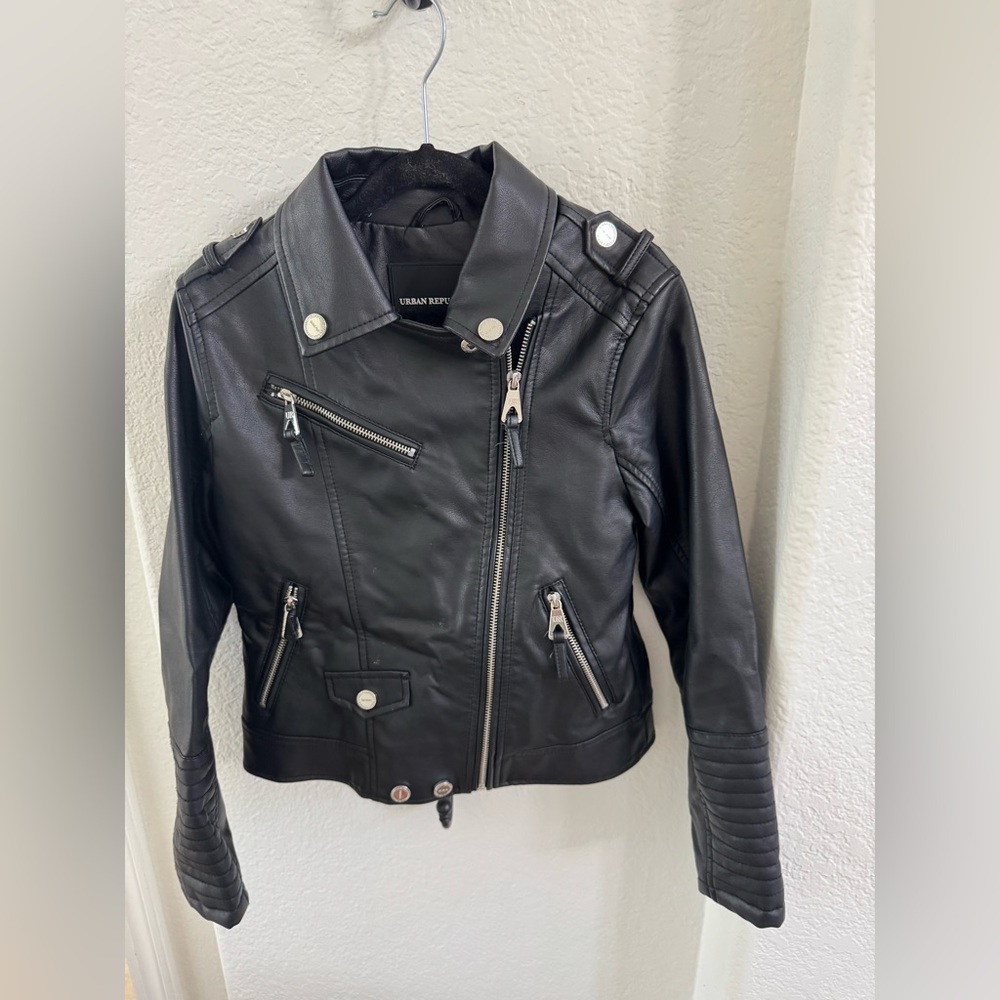 Girls moto jacket